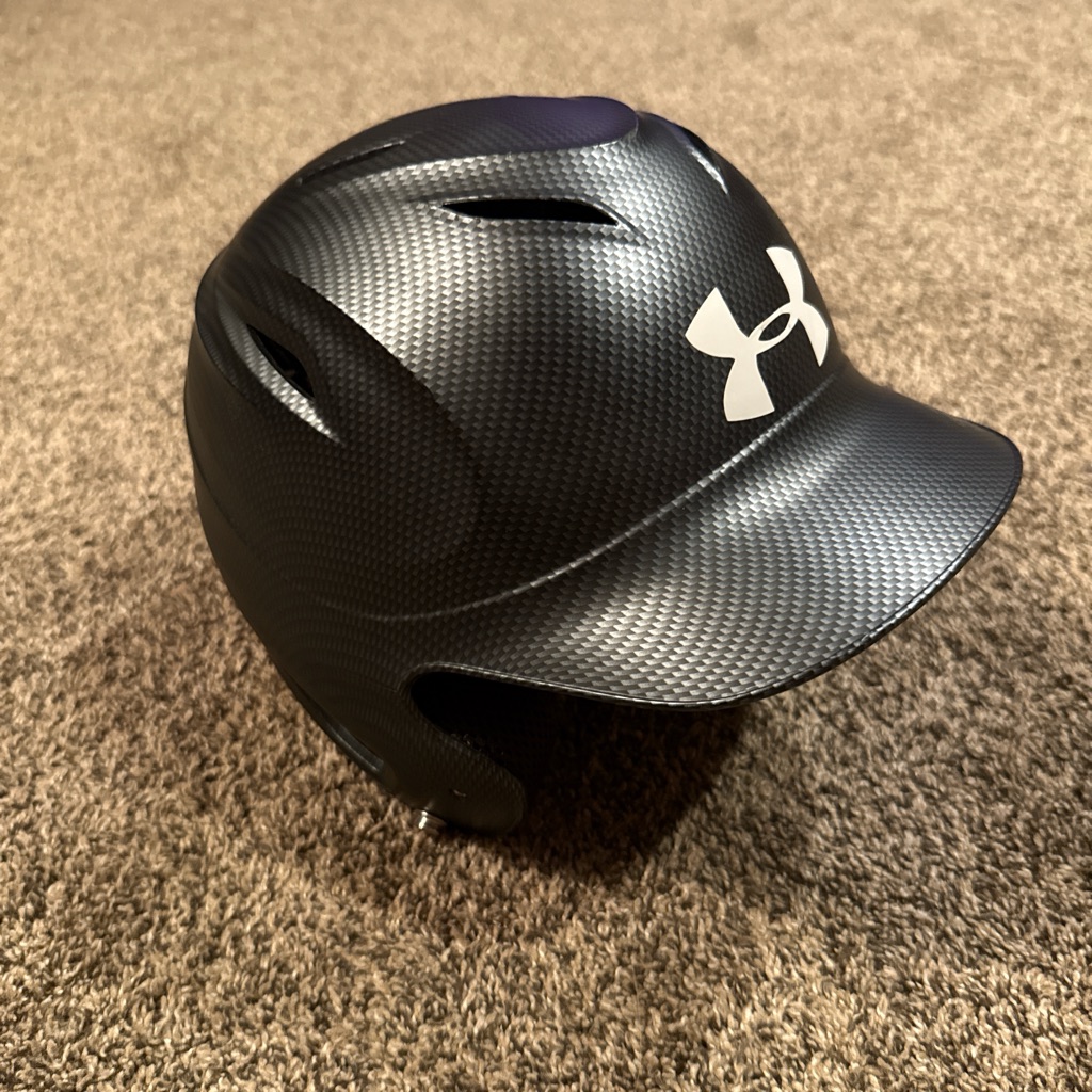 Under Armour Carbon Fiber Black Helmet